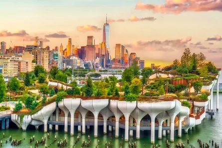 City skyline view