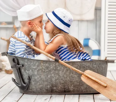 "Siblings Sailing Adventure"