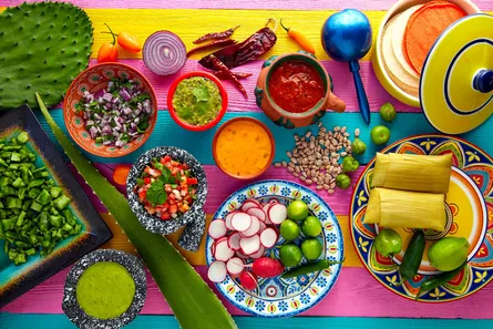 Colorful Mexican Spices