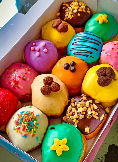 Colorful Pastries