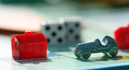 Car on board game