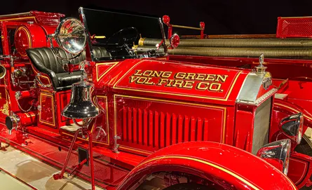 Red fire truck