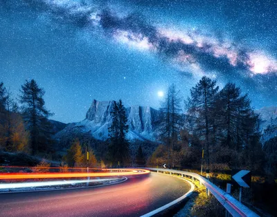 "Nightscape Journey"