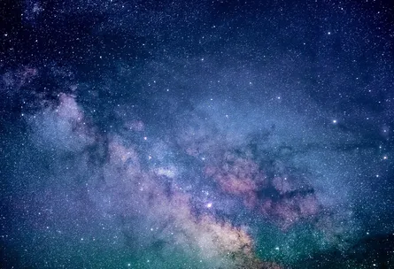 Space stars nebula night sky