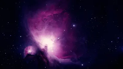 Nebula and stars