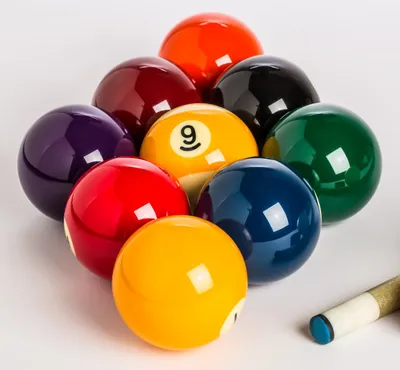 Colorful Pool Balls