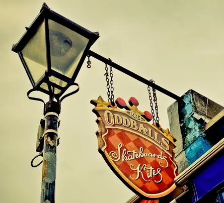 Lamp Post Sign
