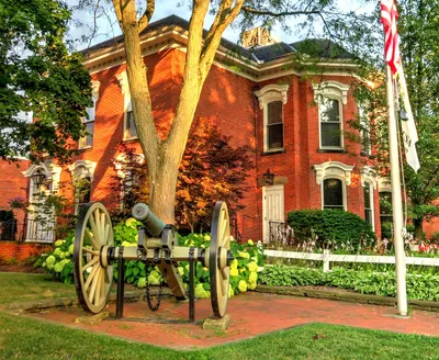 Old House with Cannon