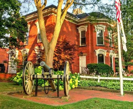 Old House with Cannon