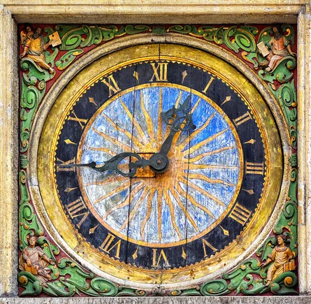 Old Clock Face