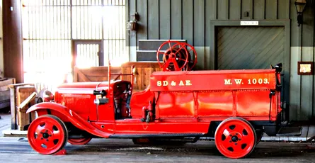 Old firetruck 66 45