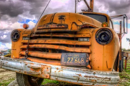 Old rusty truck