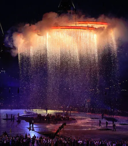 Fireworks at event