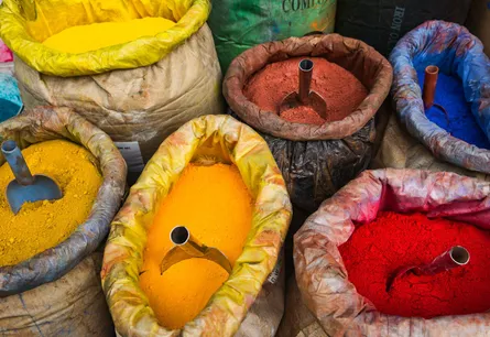 Colorful spices for sale