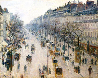 Parisian Street Scene