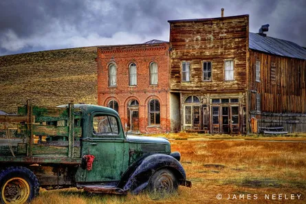 Abandoned western town