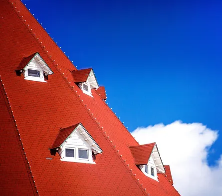 Roof of houses