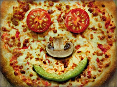 Pizza Emotion Face
