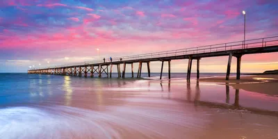 Ocean Pier Sunset