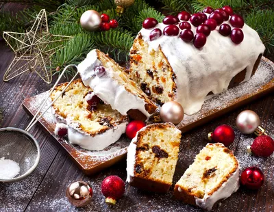 Festive desserts holiday
