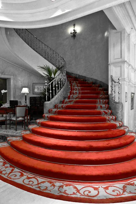 Red stairs 75 54