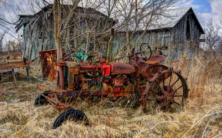 Old Farm Tractor