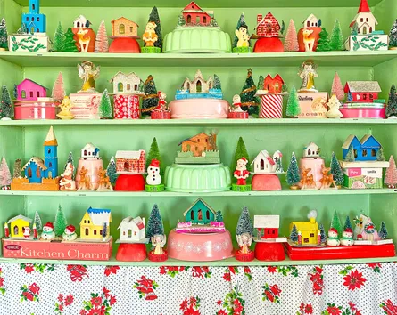 Christmas village display