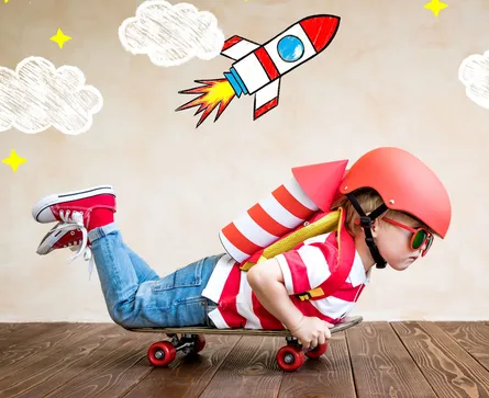 Child Skateboarding