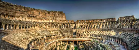 Spectacular view of colosseum