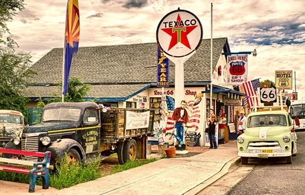 Old western town