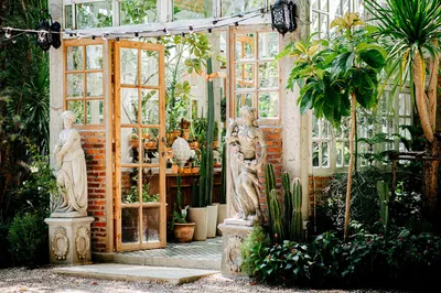 Glass greenhouse
