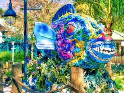 Mosaic Fish Art