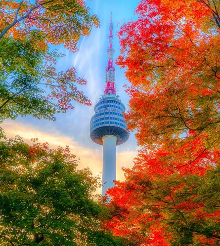 Seoul tower 75 61