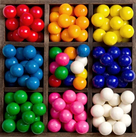 Sorted gum balls 682 576