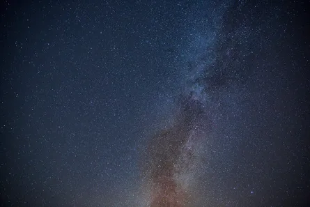 Starry sky galaxy