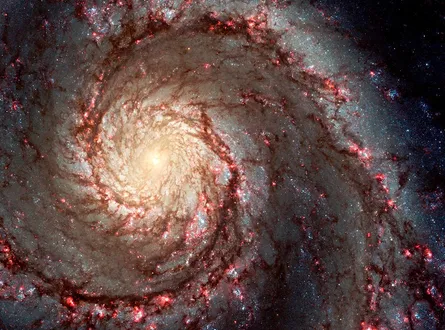 Nebula galaxy starry night sky