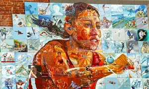 Olympic Mosaic Art