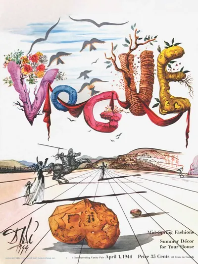 Vogue on poster