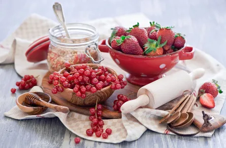 Strawberries and currants 682 596