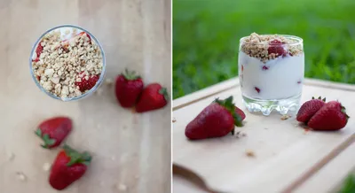 Strawberry Shortcake & Granola Bowl