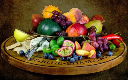 Plenty of fruit on table