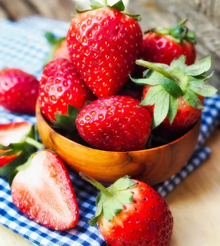 Fresh Red Strawberries