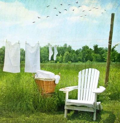 Rural Laundry Day