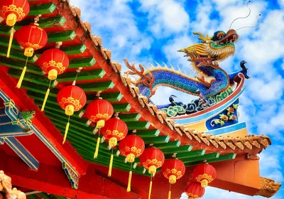 Dragon Roof Decoration