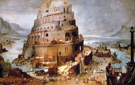 Tower is tall and impressive