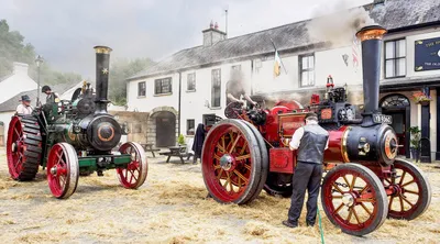 Two steam engines