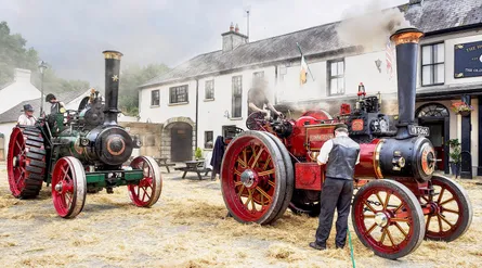 Two steam engines