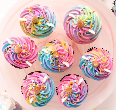 Colorful Cupcakes