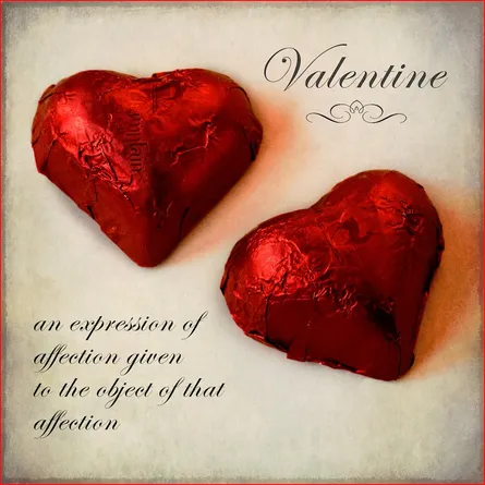 Valentine's Day, red heart, red chocolate