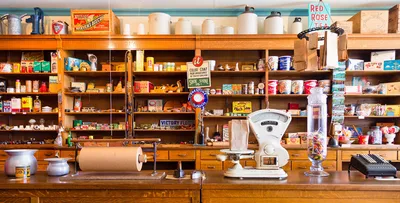 Old Pharmacy Counter